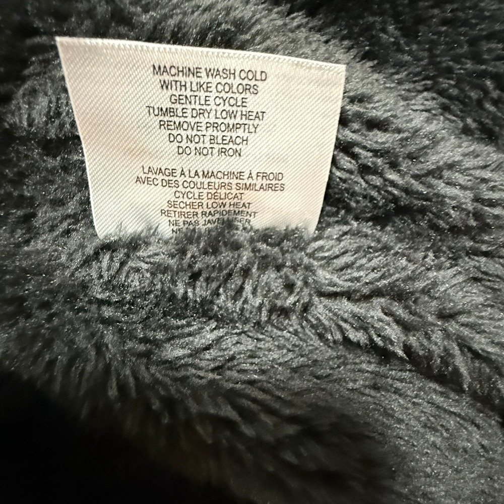 Boulder Gear Silver Metallic Puffer Jacket Faux Fur Lined Women's Large Coat - Picture 9 of 13